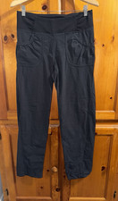 Prana Women  s M Summit Pants Joggers Straight Leg Ripstop Outdoor W4119RG32 Blk