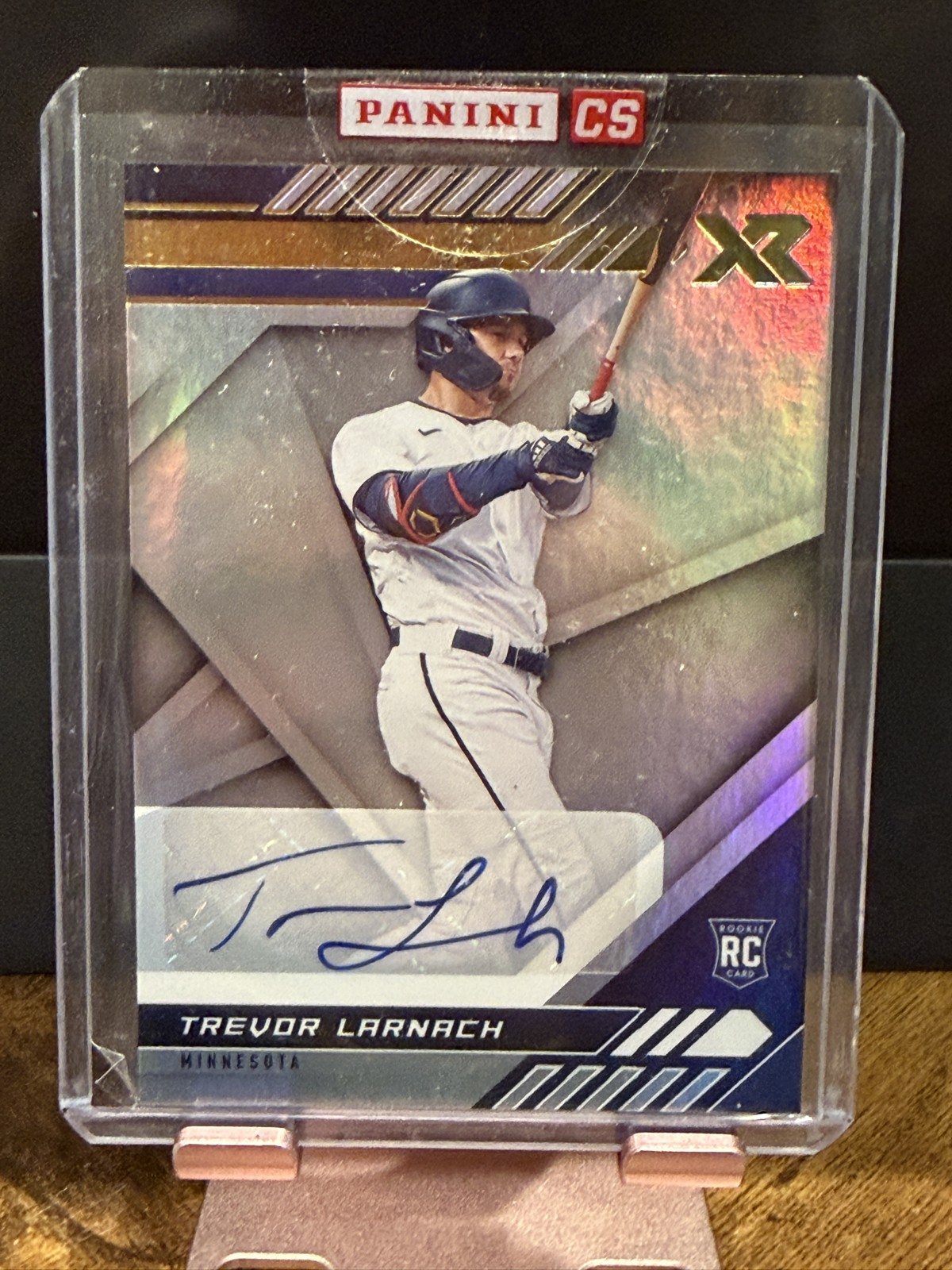 2021 Panini Chronicles - XR Autographs Trevor Larnach #16 (AU, RC) Twins MLB