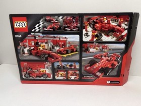 Lego 8144 Racers Ferrari 248 F1 team (Schumacher Edition ) Complete