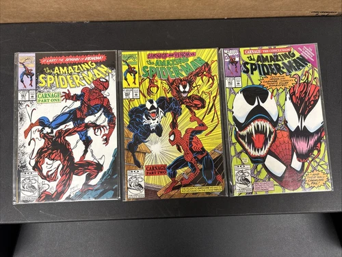 The Amazing Spider-Man #361, 362 363 NM (Marvel Comics April 1992)