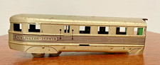 Vintage Burlington Zephyr Tin Litho Train Car 1930s Art Deco