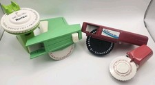 Vintage Label Maker Lot DYMO & Rotex Embossing Tools 4pc Working
