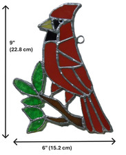 Cardinal Sun Catcher