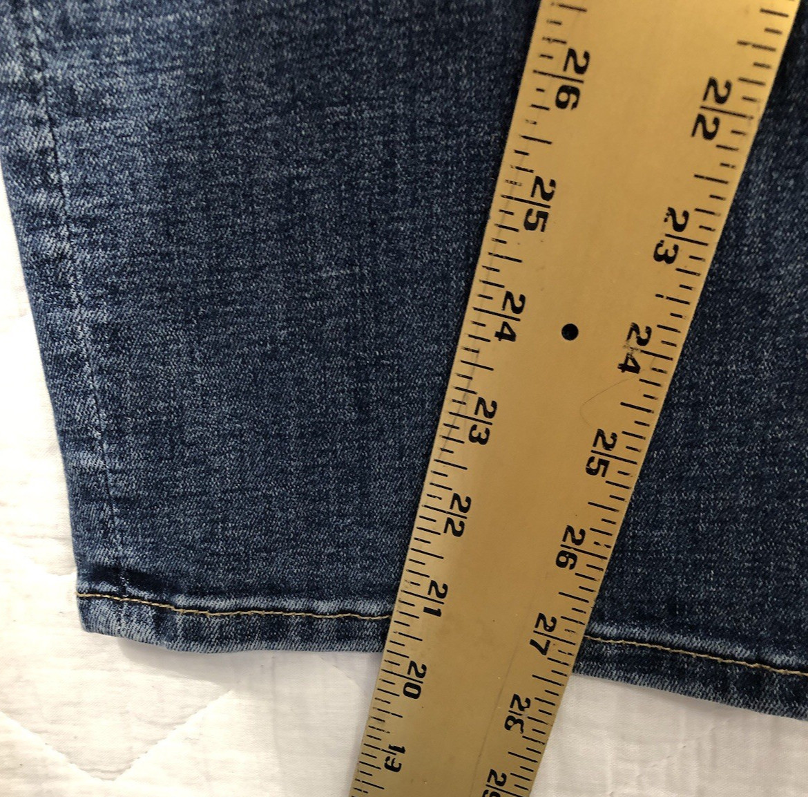 Lee Jeans Men's 44x29 Denim Blue Extreme Motion MVP Relaxed Fit Straight (41x27) thumbnail 12