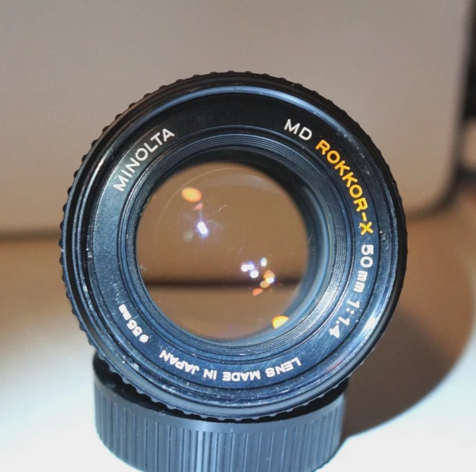 Minolta f/1.4 Lenses 50mm Focal for sale - eBay
