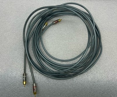 Synergistic Research RCA 4m Interconnect Cable HiFi Tested Working