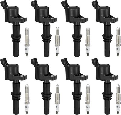 6x Spark Plugs & Ignition Coil Kit Fits 1986-1988 Oldsmobile Cutlass Ciera 3.8L