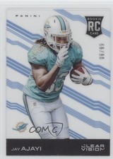 2015 Clear Vision Rookie Variation Blue 6/99 Jay Ajayi (Ball in Left Hand) 1s7
