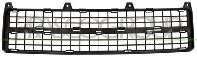 Grille centrale avant noire pour Peugeot Partner 2003-2008 en ABS
