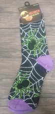 Halloween Spider Crew Socks