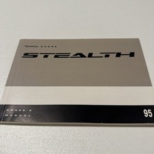 Genuine Original OEM 1995 Dodge Stealth R/T Owners Manual Handbook 81-228-5132