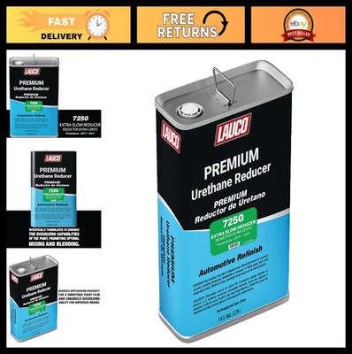 1 Gallon Extra Slow Urethane Reducer for Automotive & Industrial Paints - High P