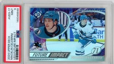 2024 Upper Deck UD3-17 Macklin Celebrini UD3 Future Impact Rookie RC PSA 9