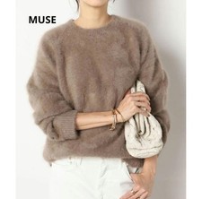 muse Deuxieme Classe Ferret Wool Knit Camel