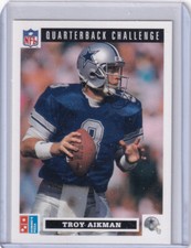 1991 Upper Deck Domino's Pizza Quarterback Troy Aikman Dallas Cowboys NMINT