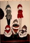 Elvin Jointed Legs Christmas Elf Sit or Hang Pattern Primitive Country Folk Art
