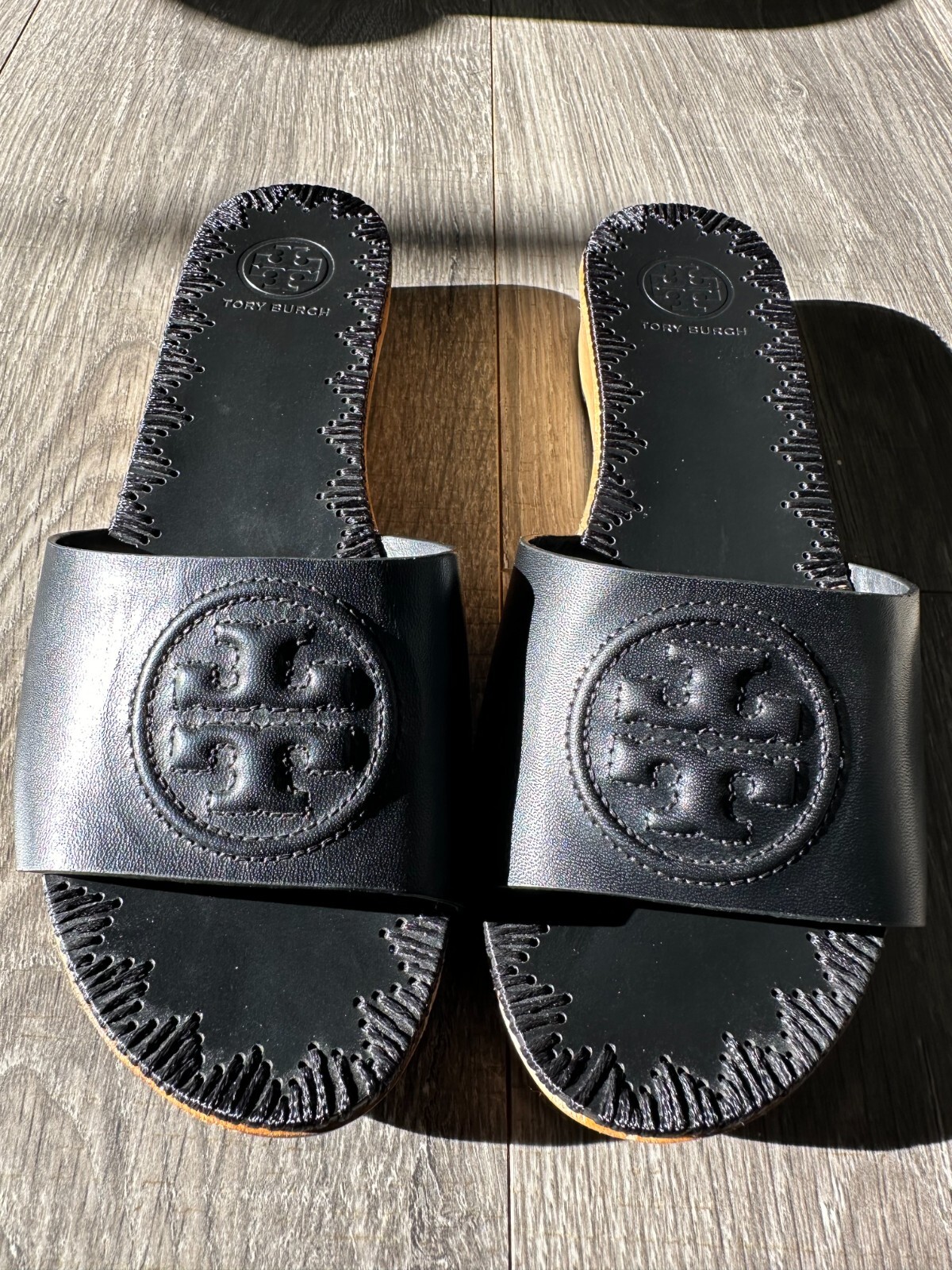 everly tory burch slide