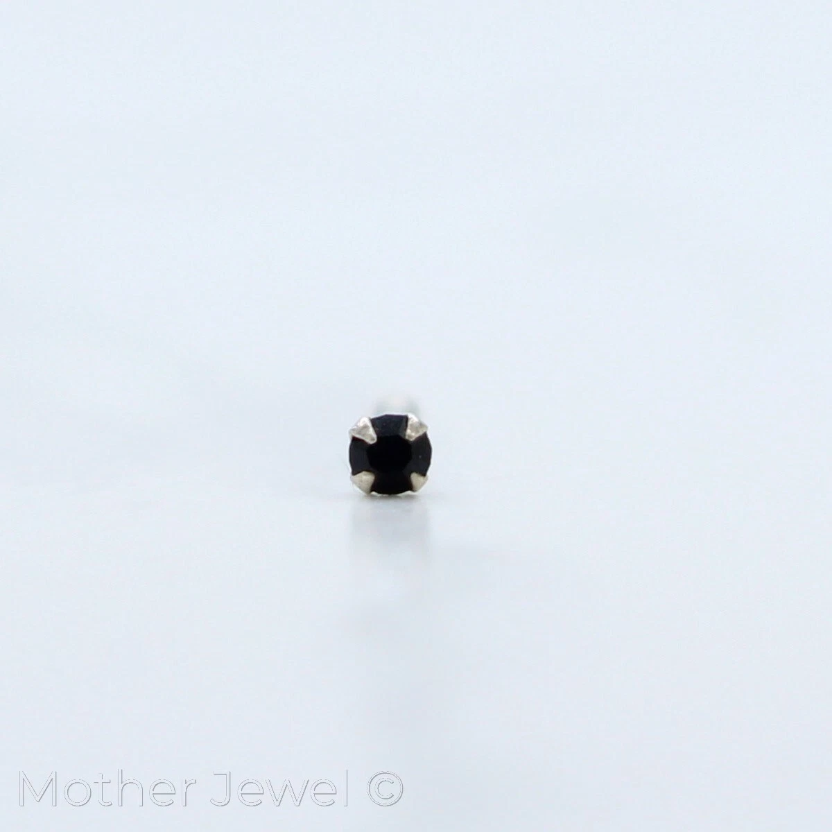 Small black deals nose stud