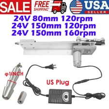 Reciprocating Motor Linear Actuator 24V Stroke 3/6inch 120/160rpm Adjustable DIY