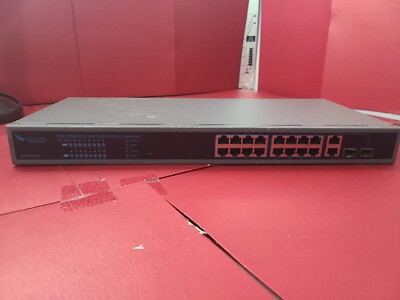 Eagle Eye Networks 16 Port PoE+ managed Switching Video Interface  EN-SW18m-001
