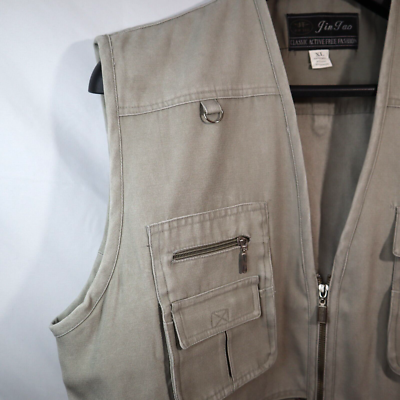 Taoqiao Hommes Gilet multi-poches Gilet de pêche | Ubuy