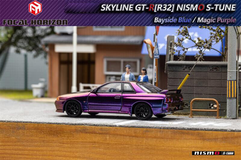 Focal Horizon FH 1/64 スカイライン GT-R R32 Focal Horizon FH 1:64 Skyline GT-R R32 Nismo S-Tune Diecast