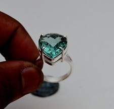 Apatite Gemstone Ring, 925 Sterling Silver Ring, Handmade Jewelry Ring All Size'