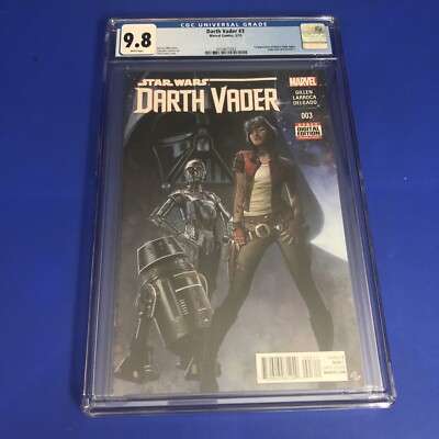 Darth Vader 3 CGC 9.8 1ST PRINT 1ST APPEARANCE DOCTOR APHRA Star Wars Comic 2015