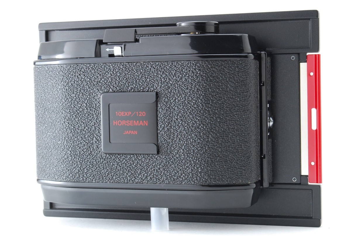 ホースマン 120ロールフィルムホルダー 10EXP 6X7用 Near MINT in Box] Horseman 10EXP 120 6x7 Roll Film Back