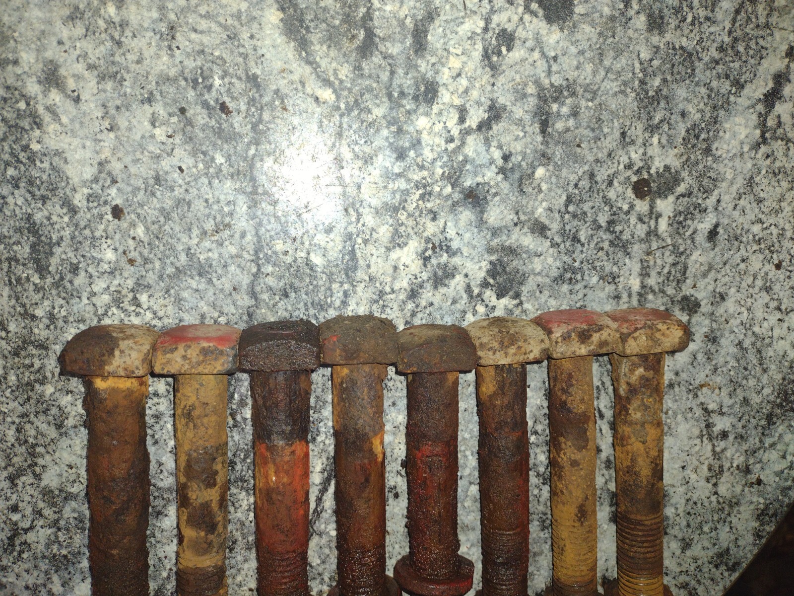 Farmall 300 400 350 450 RC IH tractor (8) square head wheel weight