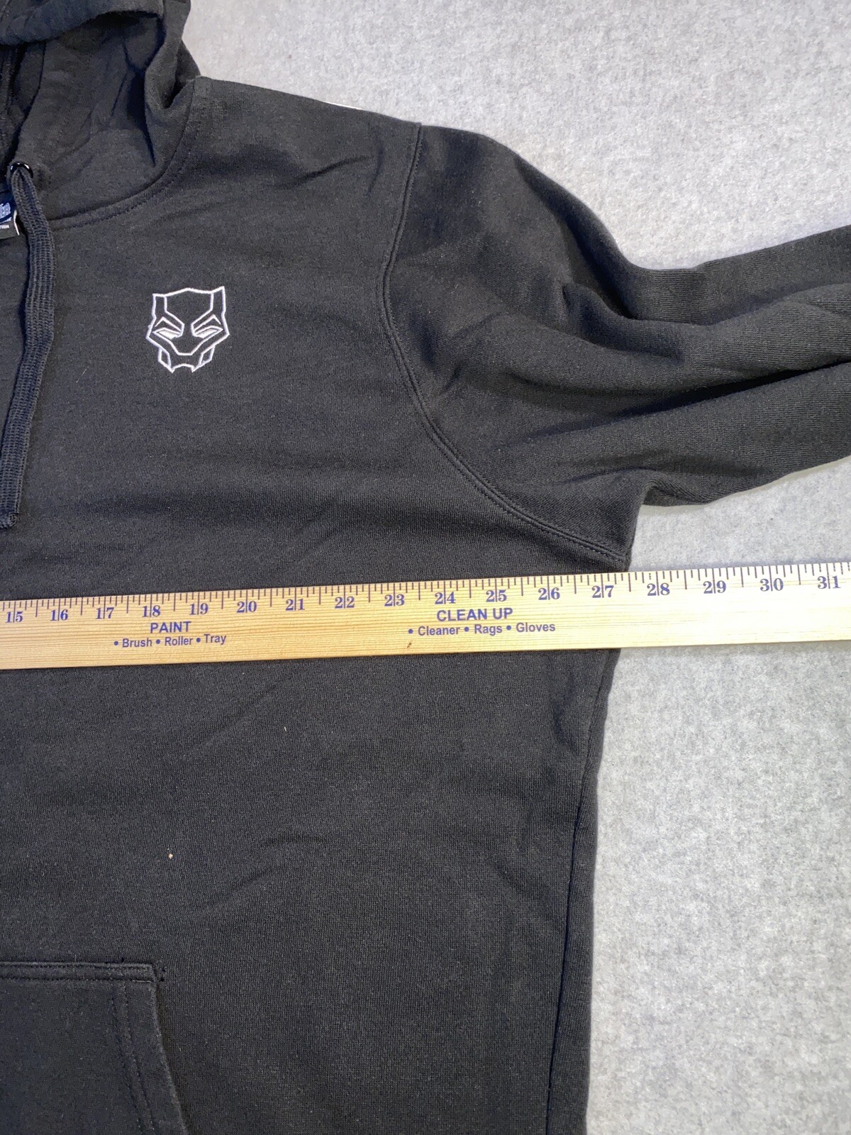 Marvel Black Panther Hooded Men's Sweatshirt - Size 2 XL thumbnail 8