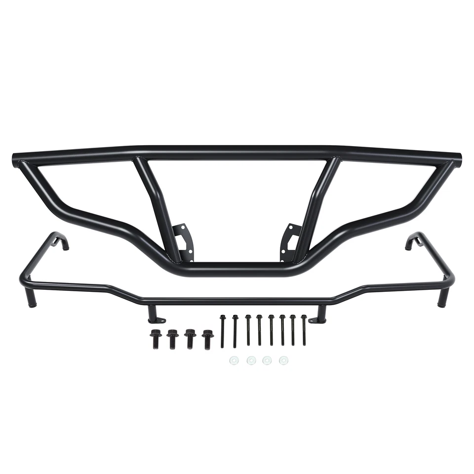 Protector de cepillo trasero parachoques y bastidores de almacenamiento extensor para Polaris Sportsman 450 570 Foto 2 de 4