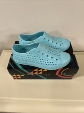 New SKECHERS Girls Foamies Guzman Steps Shore Splash SHOES Size 2 Mint