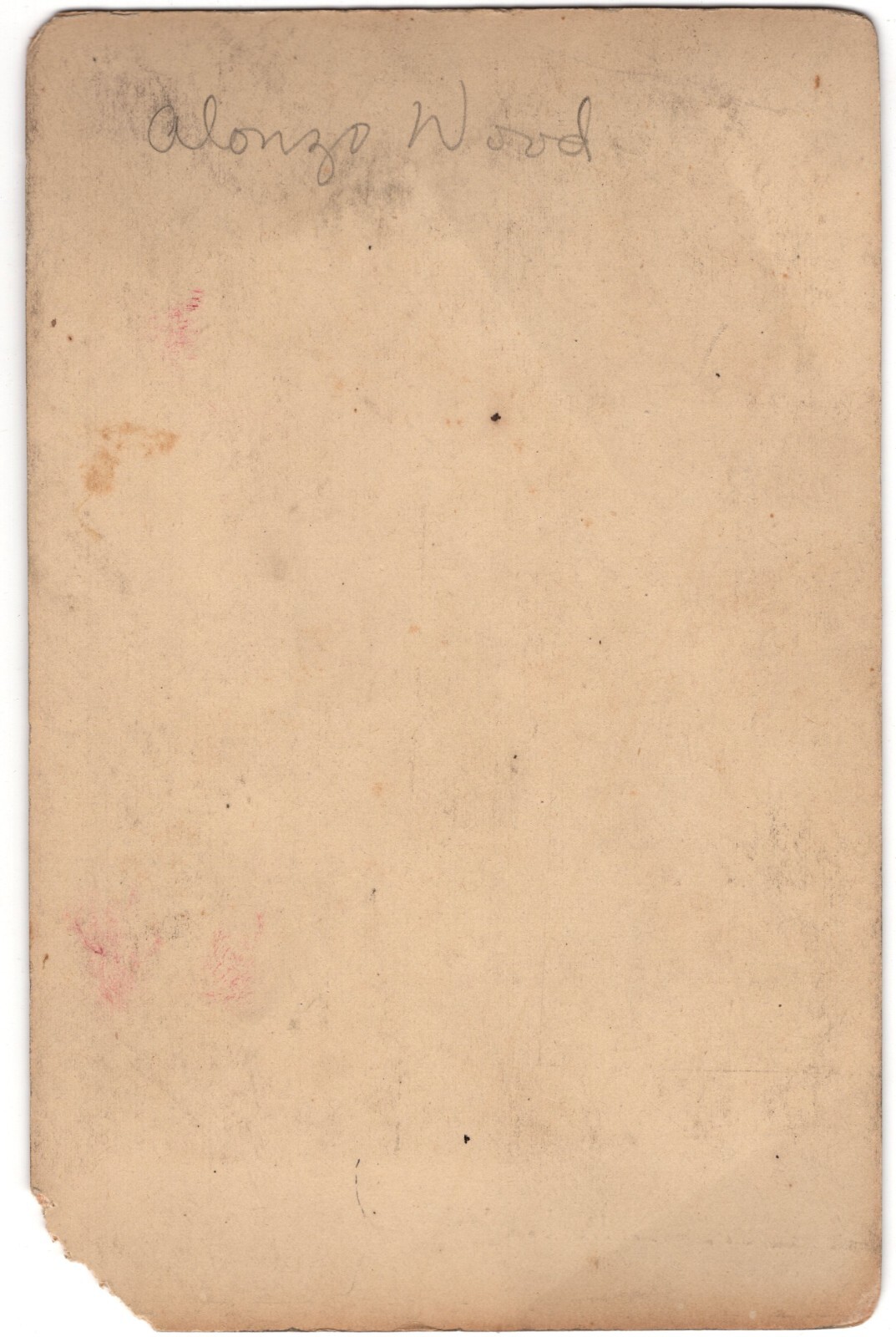 Cabinet Card Circa 1870s Loeffler Cute Boy Alonzo Wood Tricycle Tompkinsville NY — additional view
