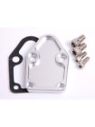 <!--F#f_0-->Aeroflow Billet Fuel Pump Block-Off Plate Silver For SB Chevy (AF64-2028S)<!--F/-->