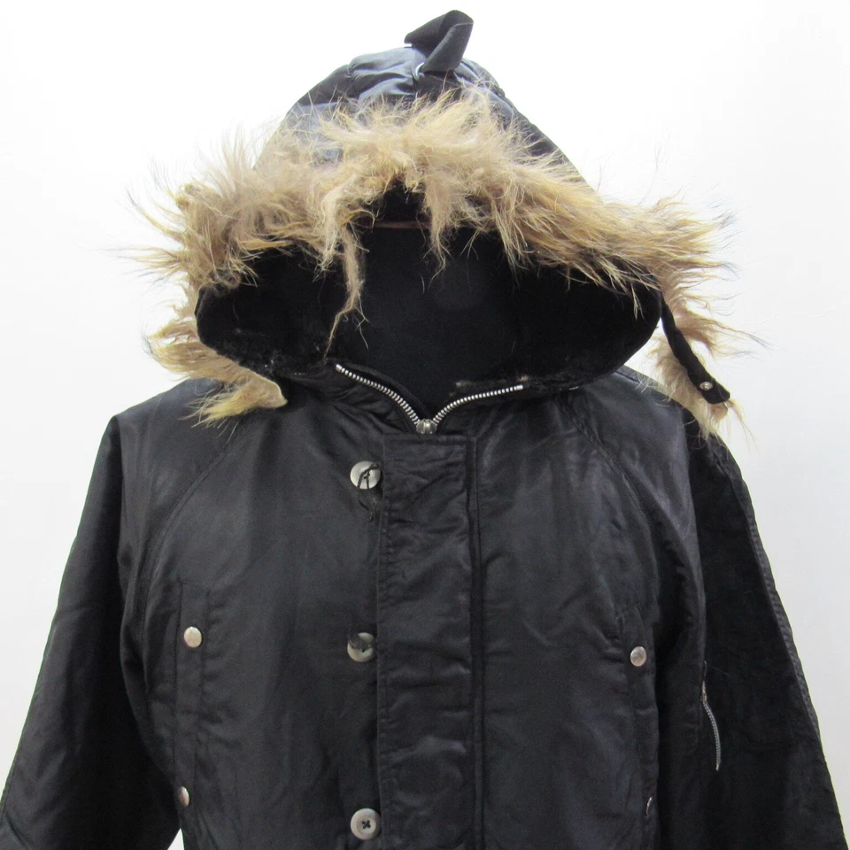 VTG 90s Men’s Parka Jacket Chest 44/46 UK L Sku M14699] - Image 2 of 4