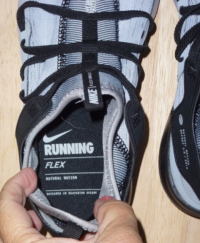 Nike Flex Natural Motion Offset / Womenâs Sz 7.5 /2019 Running Shoes Gray | eBay