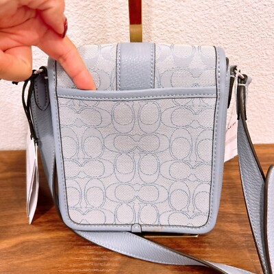 COACH★North/South Lonnie Crossbody (追跡付き)★ C8321 ☂️🍄Coach North/South Lonnie Crossbody In Signature