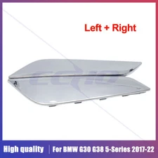 For 2017-2020 BMW G30 5 Series 2Pcs Chrome Fender Duct Trim Left&Right Side