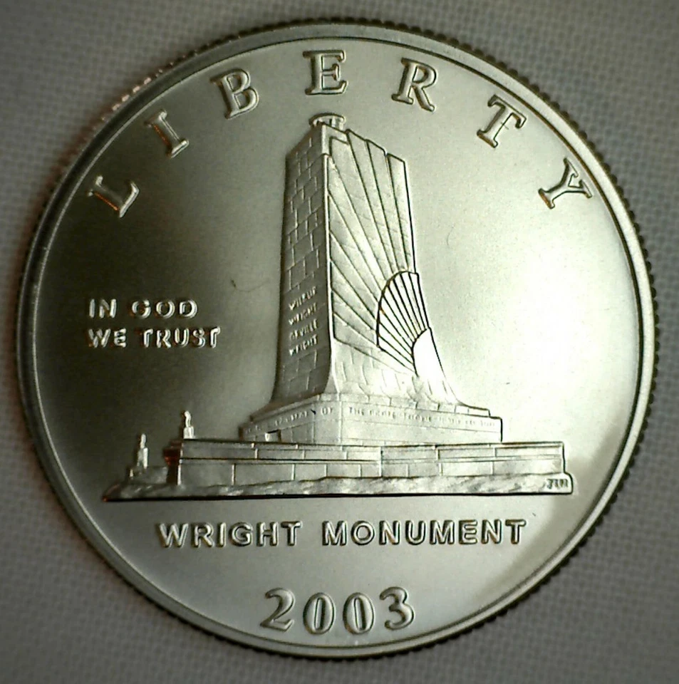 2003 P BU First Flight Half Dollar Clad 50c COIN ONLY US Mint Wright Brothers - Image 2 of 4