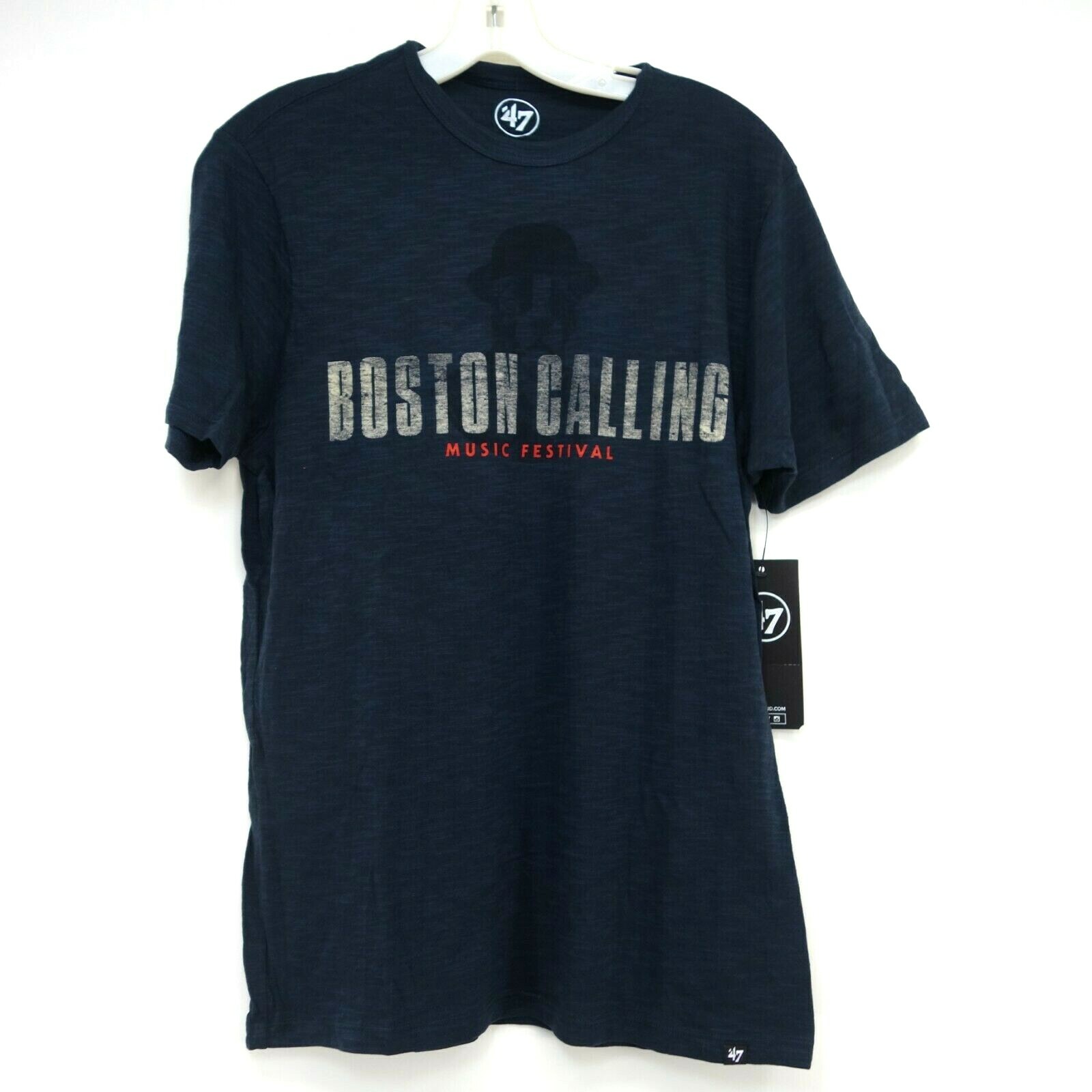 47 Mens Boston Calling Music Festival Crew Neck Concert Tee T-Shirt Sizes S - XL
