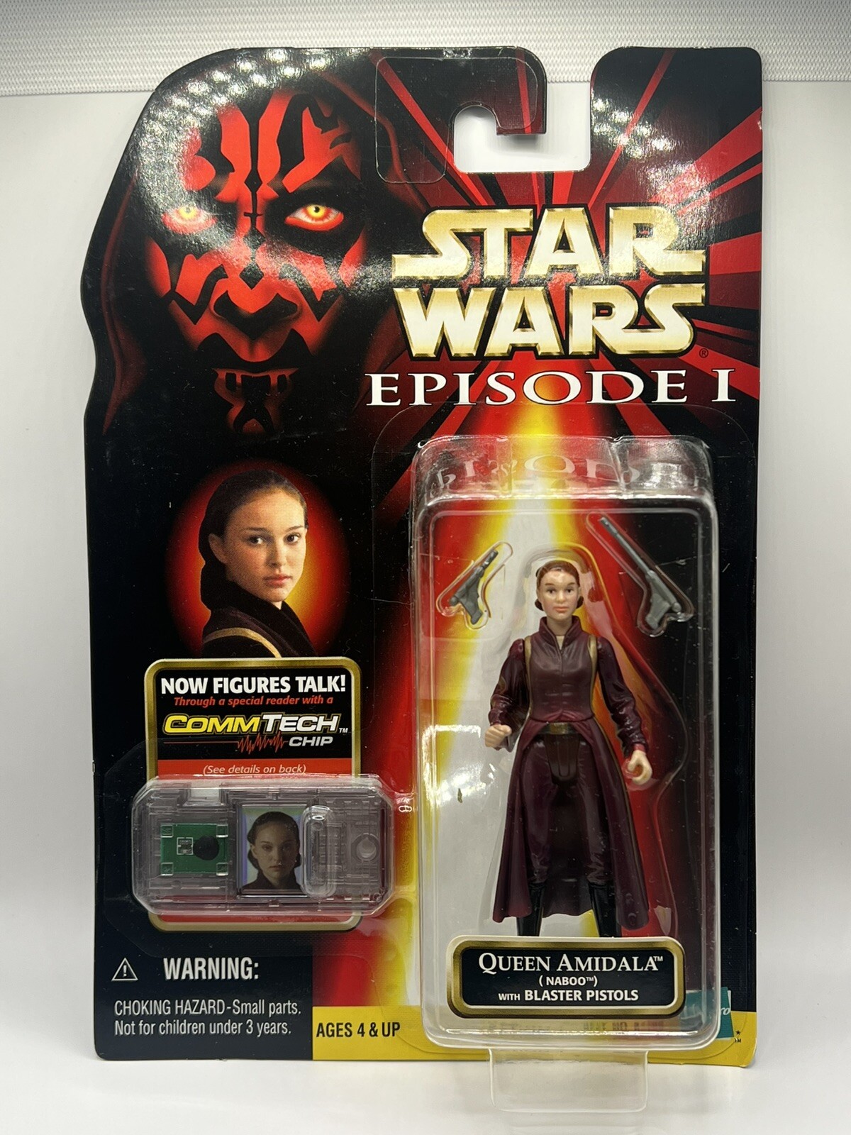 Queen Amidala Naboo Star Wars Episode 1 Phantom Menace Commtech 1999 Comm Tech