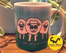 IT'S SHEEP WE'RE UP AGAINST mug cup coaster Housemartins Paul Heaton retro 11oz