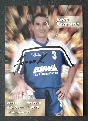 7216 Jovan Kovacevic SG VfL Hameln Handball Autogrammkarte original signiert