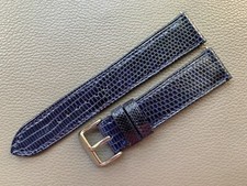 Genuine Real Lizard skin leather watch strap band 10...18 19 20 21 22 23 24 26mm