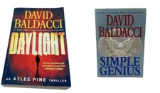 Simple Genius & Daylight  by David Baldacci, Paperback