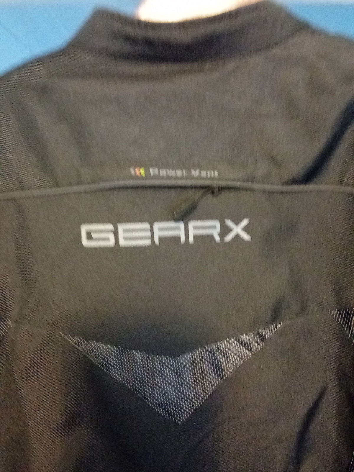 Mens Black Gearx Motorcycle Jacket XXXL 4648 Chest Waterproof CE