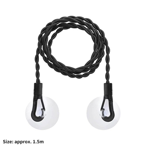 Portable Travel Camping Clothesline Washing Clothes Line Rope AU - Picture 19 of 21