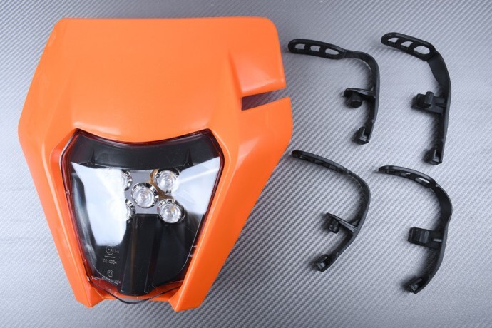Kanzel orange pour moto KTM 350 EXC-F SIX-DAYS de 2014 à 2021