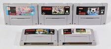 Thumbnail of ebay&reg; auction 325900810573 | Super Nintendo SNES,5 x Soccer,Superstar Soccer,Soccer Shootout,FIFA 96,etc.